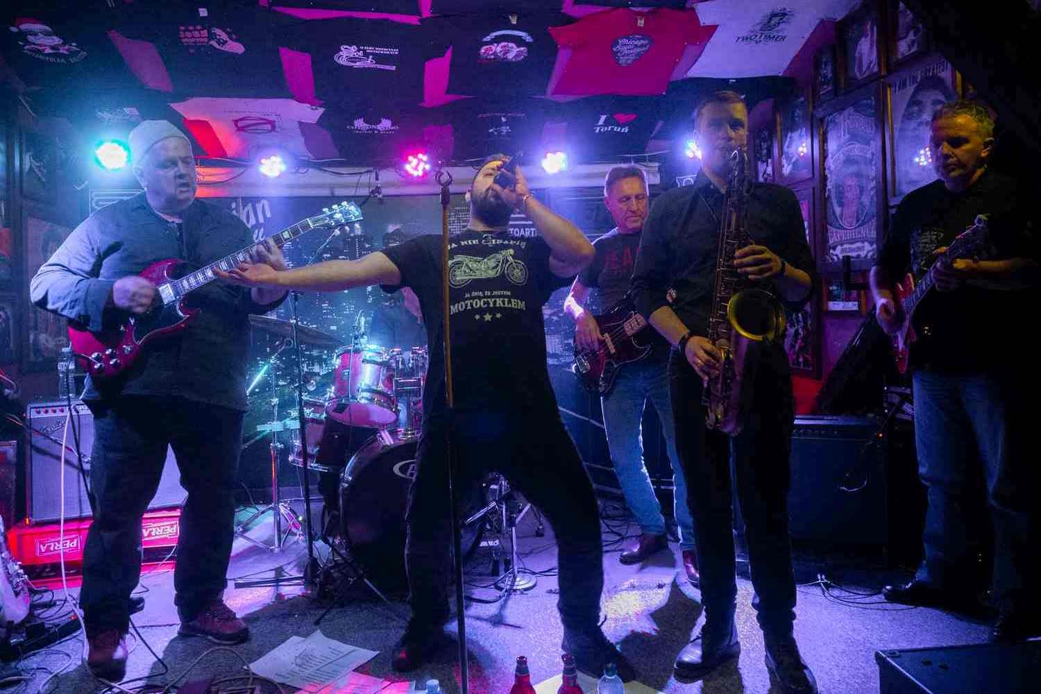Gęsia Skórka Blues Band w pub 6-ścian, Białystok, 27.12.2022