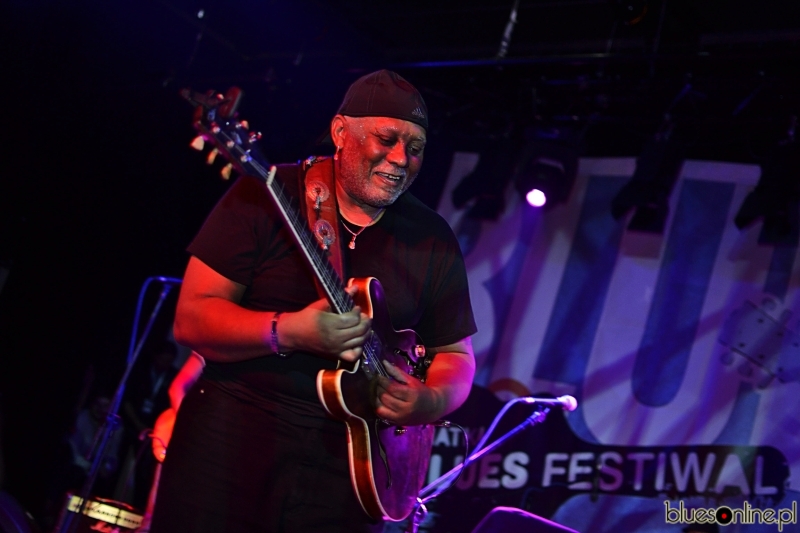 Carlos Johnson at Chatka Blues Festival, Lublin, Poland by Mateusz Sulowski