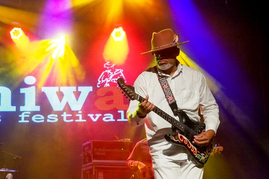 Toronzo Cannon at Jimiway Blues Festival 2018