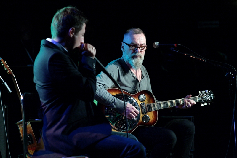 Bartek Łęczycki i Wojciech Waglewski na Bluesroads Festival by Antoni Szczepanik