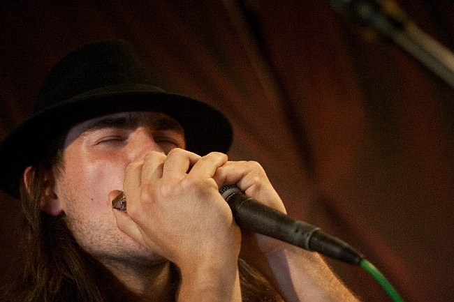 Mieszko Służewski podczas konkursu na Harmonica Bridge 2011