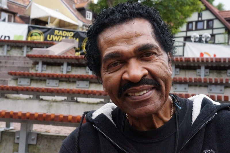 Bobby Rush at Olsztyńskie Noce Bluesowe 2012 after reherseal