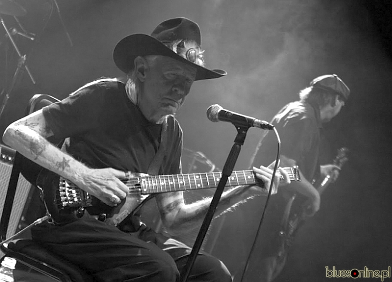  Johnny Winter Band in Lodz, Poland by Grzegorz Ciszewski