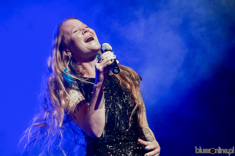 Layla Zoe at Blues Top 2013 Gala in Chorzów, Poland