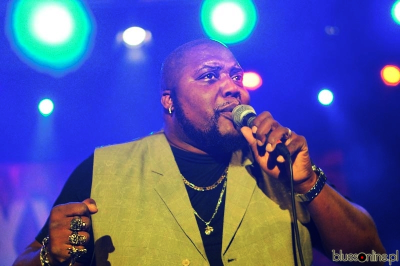 Sugaray Rayford at Jesień z Bluesem 2014 festival, Poland