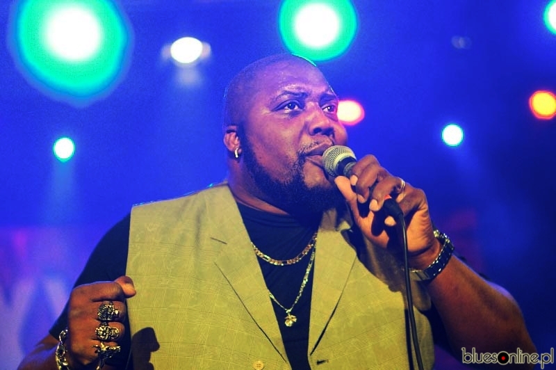 Sugaray Rayford at Jesień z Bluesem 2014 festival, Poland