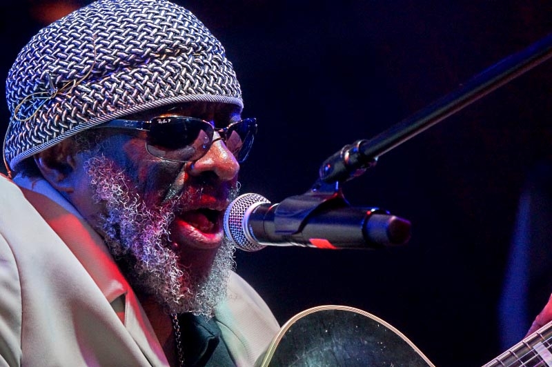 James Blood Ulmer during VIII Suwałki Blues Festival