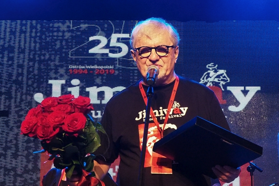 Benedykt Kunicki podczas Jimiway Blues Festival 2019