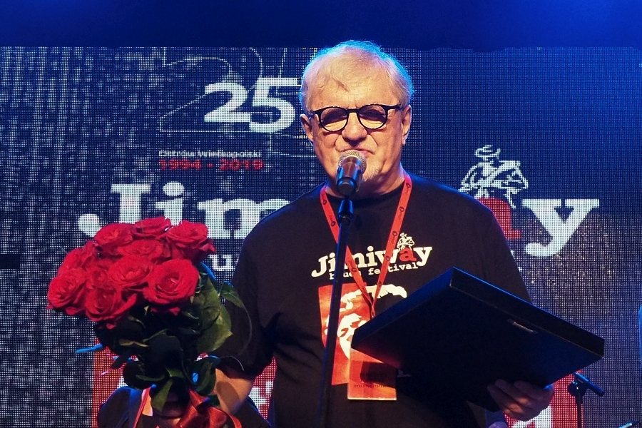 Benedykt Kunicki podczas Jimiway Blues Festival 2019