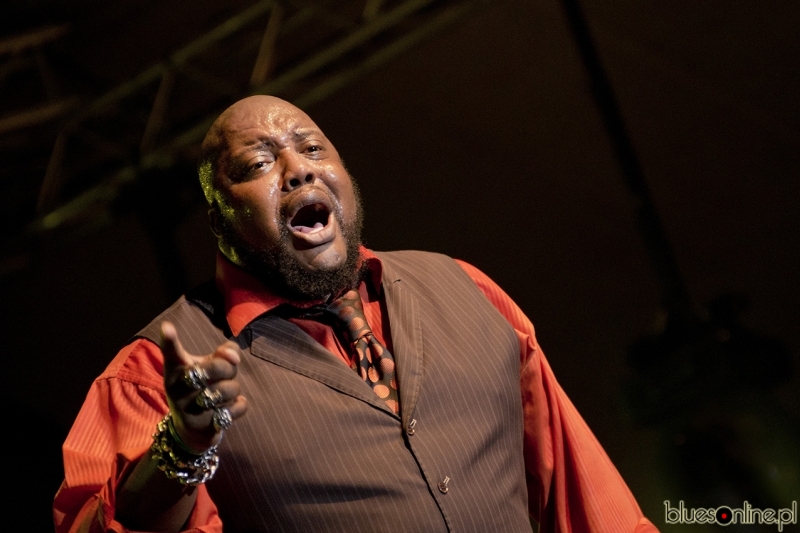 Sugaray Rayford would sing during Jesień z Bluesem festival in Poland