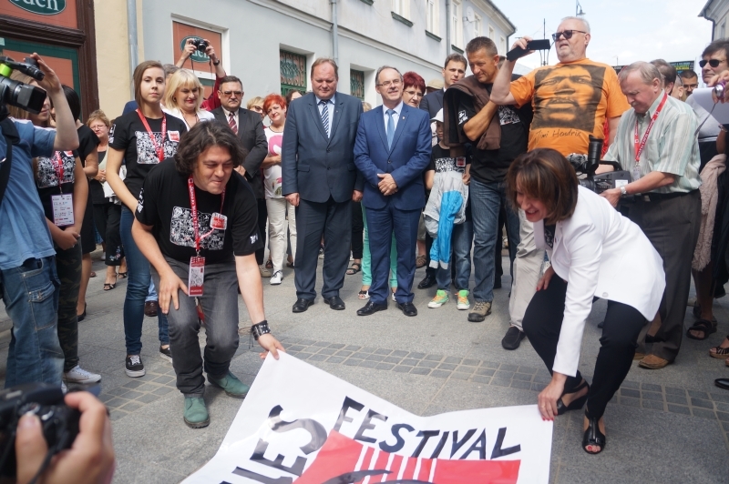 Z lewej Bodgan Tpolski - dyrektor artystyczny wszystkich edycji Suwałki Blues Festival