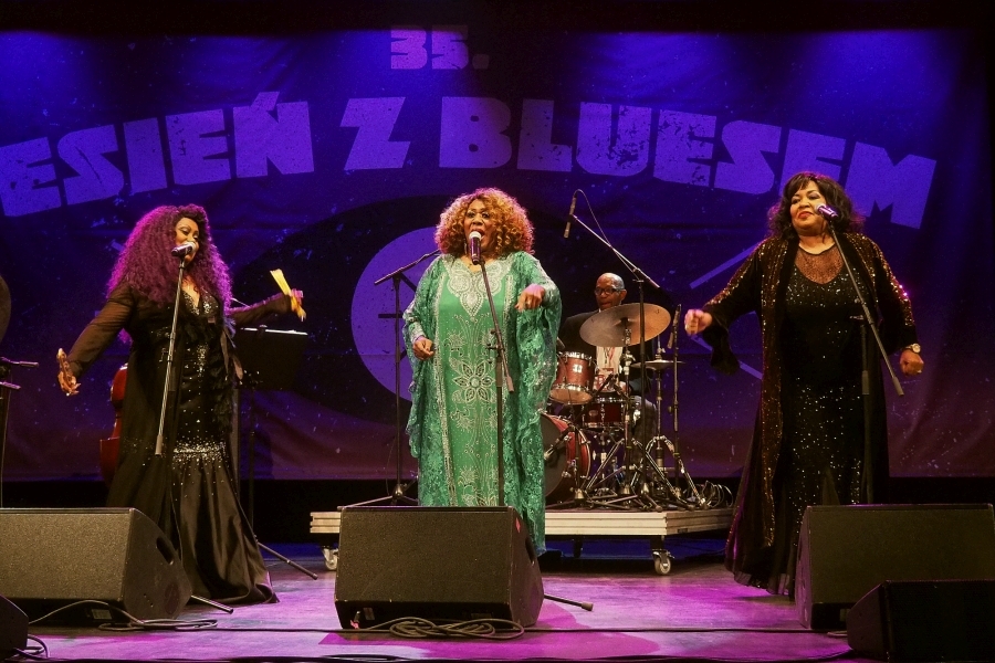 Harriet Lewis, Joan Faulkner, Deborah Woodson jako The Singing Gospel Sista’s