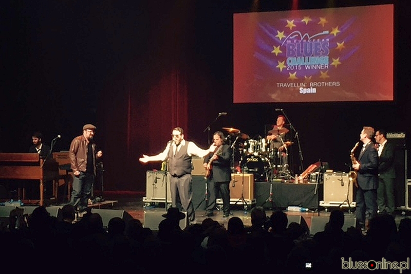 Travellin’ Brothers won European Blues Challenge 2015 by Andrzej Matysik